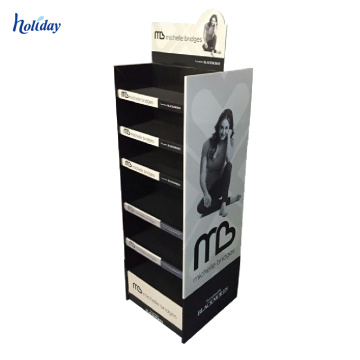 Multifunctional Recycled Materials Paperboard Easy Assemble Cardboard Poster Display Stand